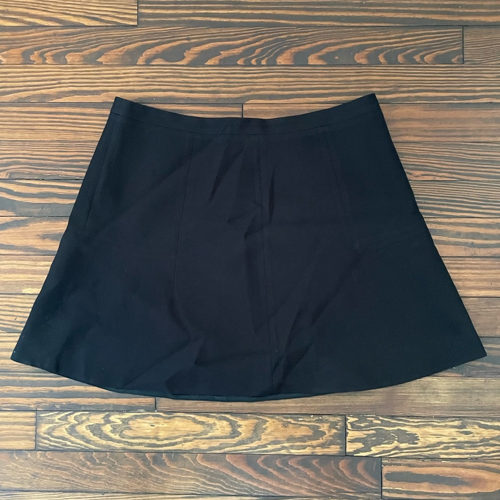 JCrew Factory Black Circle Skirt